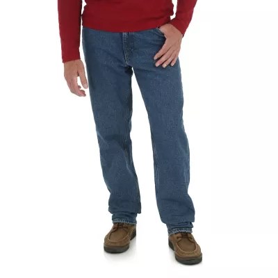 Men's Fleece Lined Five Pocket Relaxed Fit Jeans Mens Jeans by Wrangler®