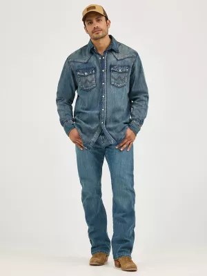 Men's Wrangler Retro® Relaxed Fit Bootcut Jean