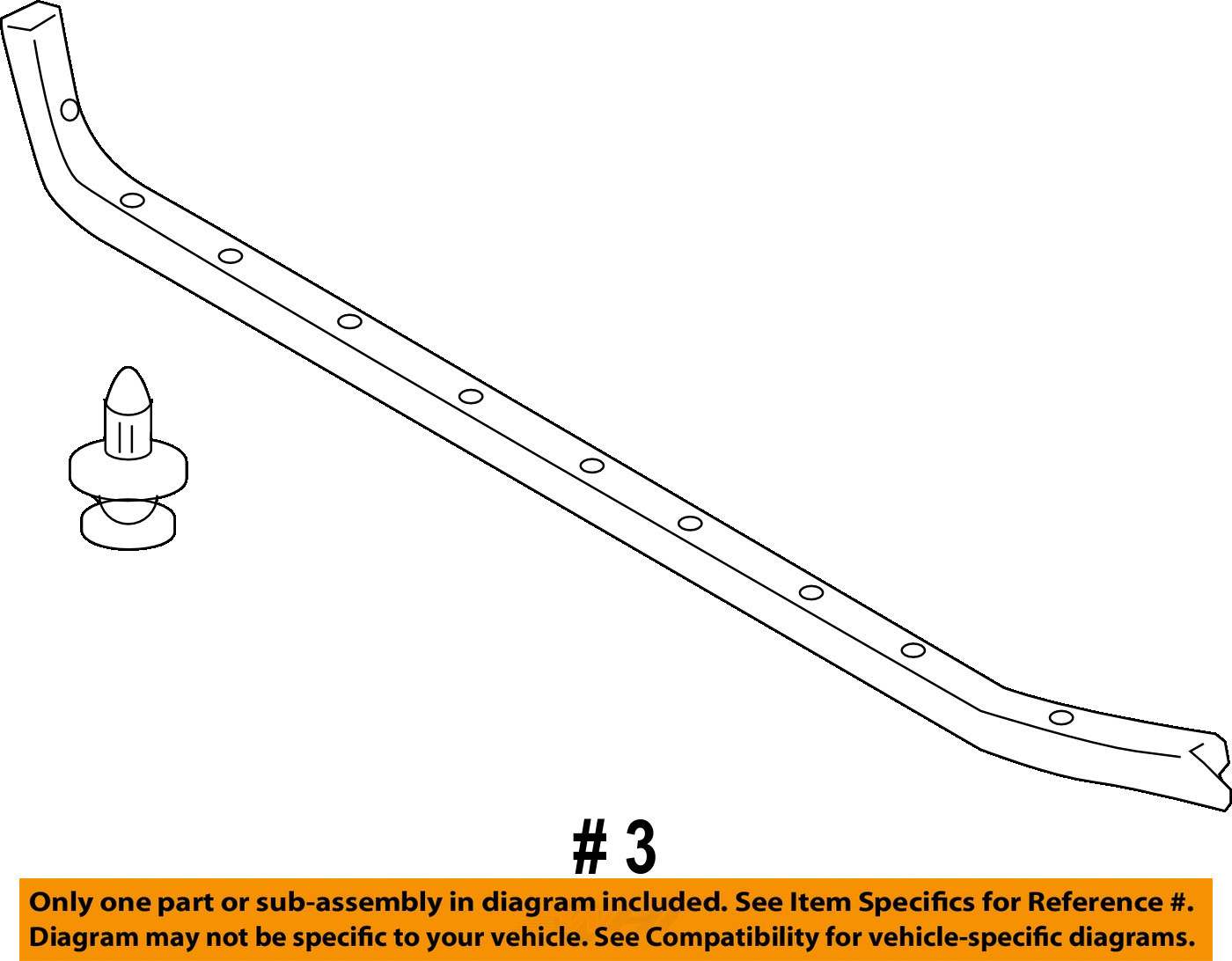 TOYOTA OEM 0716 Tundra HoodWeatherstrip Seal 533810C020 eBay