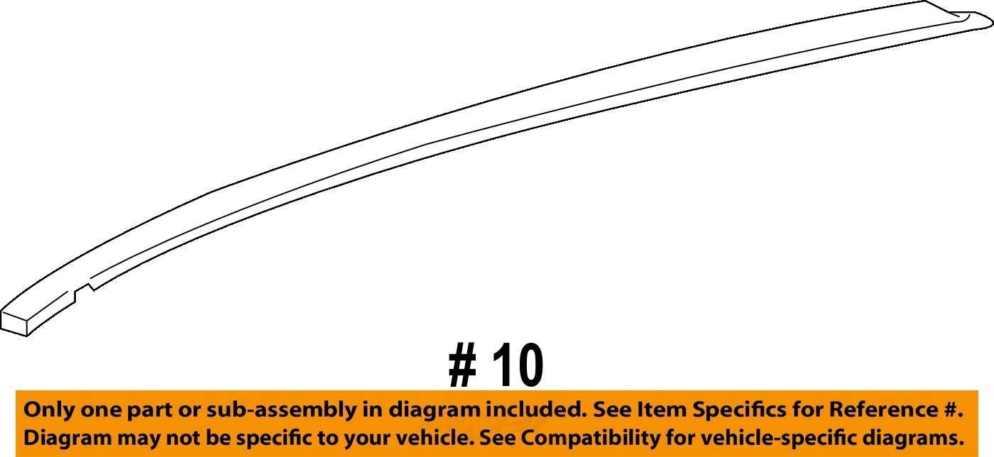 TOYOTA OEM 0716 Tundra RoofDrip Molding Left 755520C060 eBay