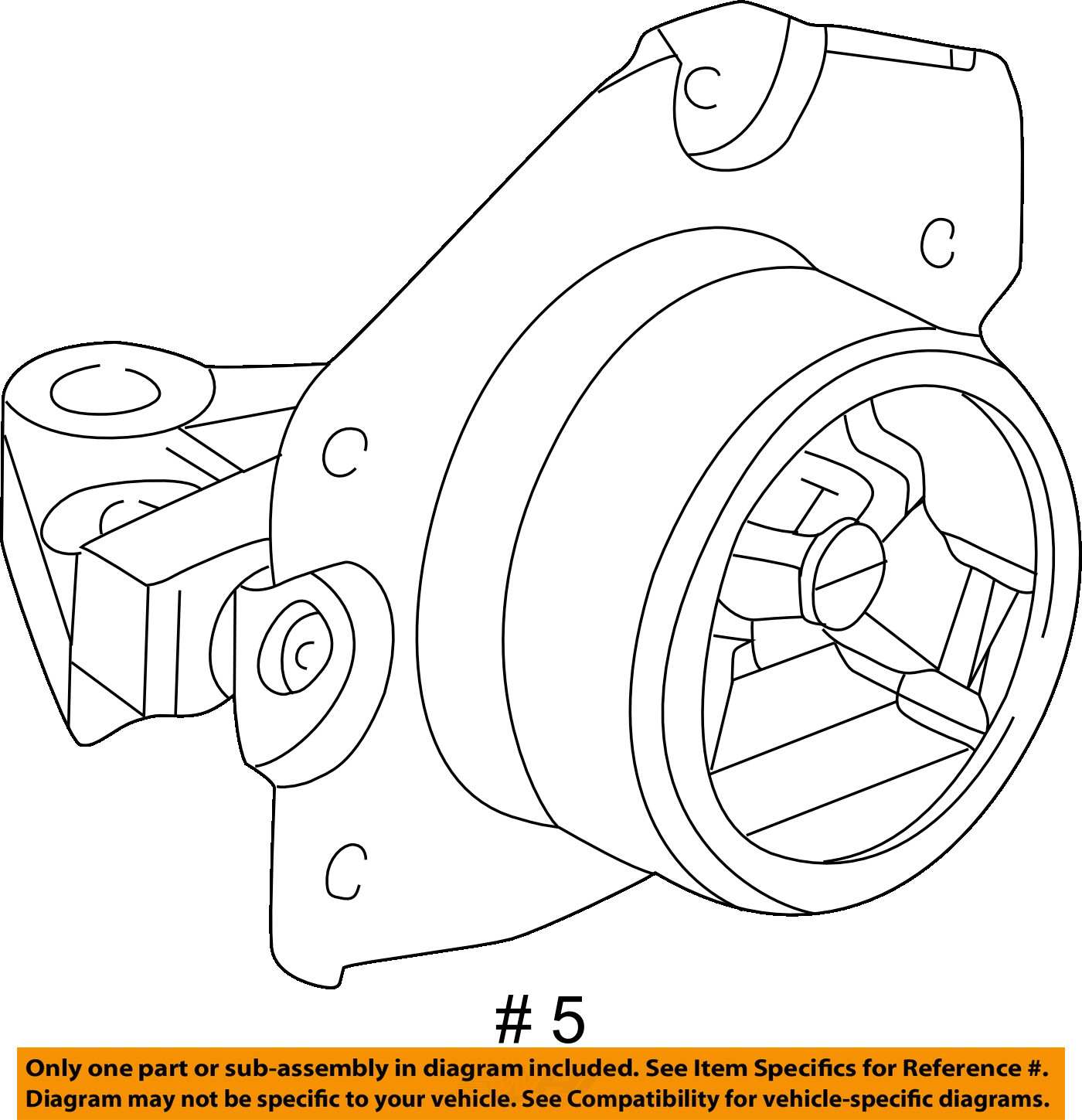 COBALT HHR ION G5 AUTOMATIC TRANSMISSION MOUNT 20062011 NEW OEM 15835313
