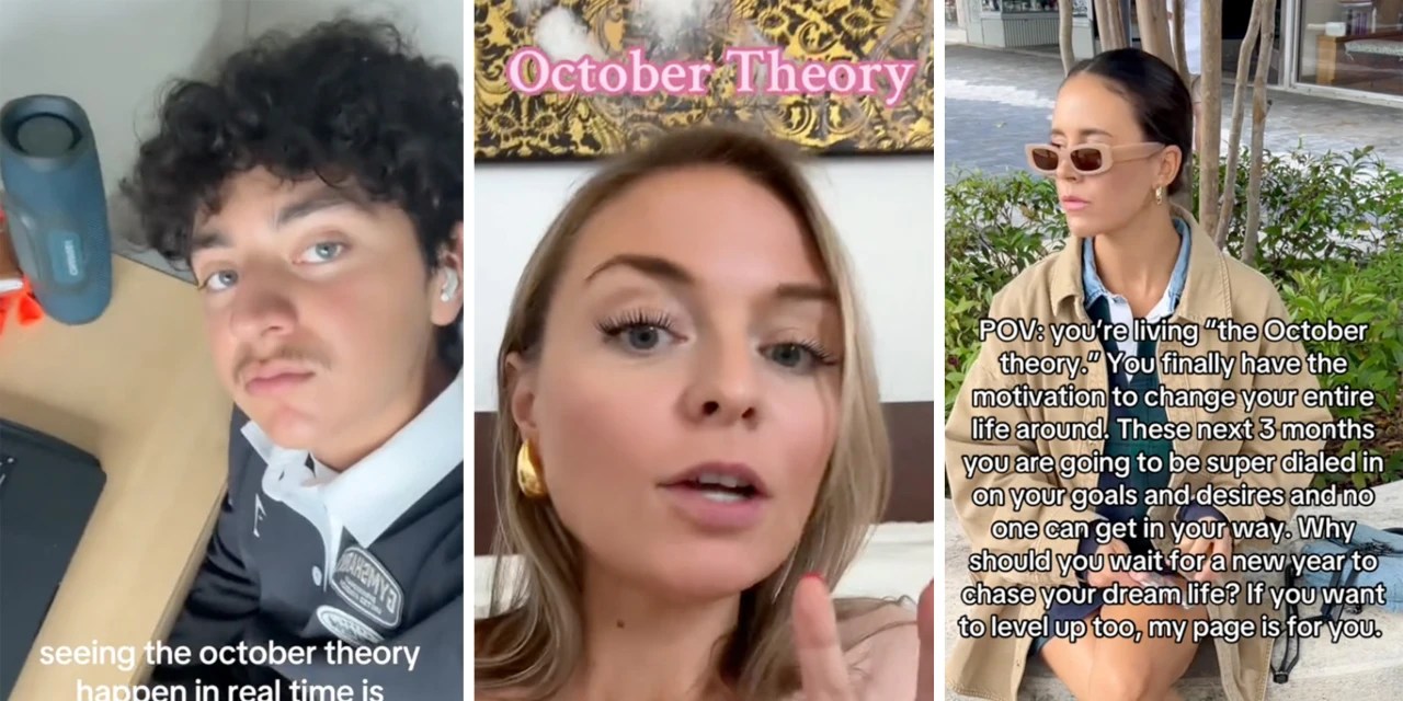 The ‘October Theory’ of Changing Your Life WSJ(08)