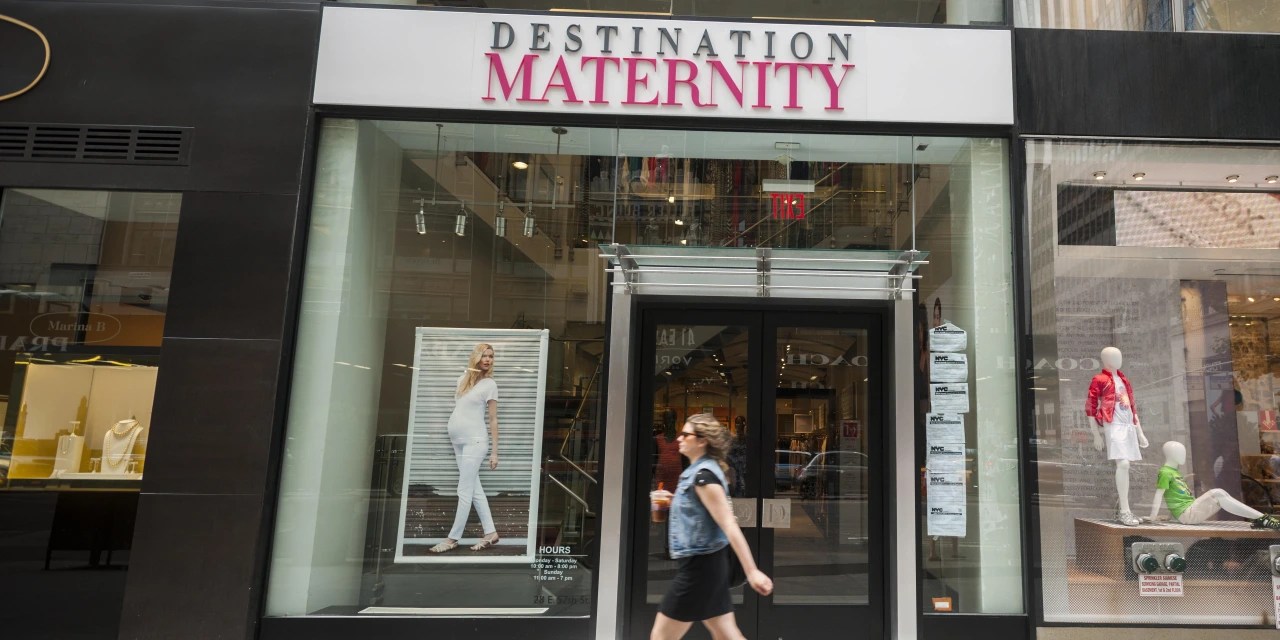 Destination Maternity to Close About 210 Stores in Bankruptcy WSJ