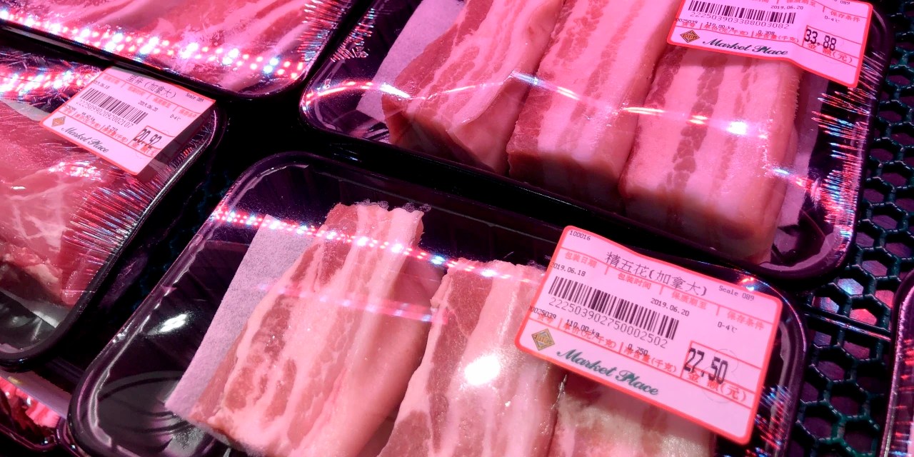Canada Meat Exports to China to Resume WSJ
