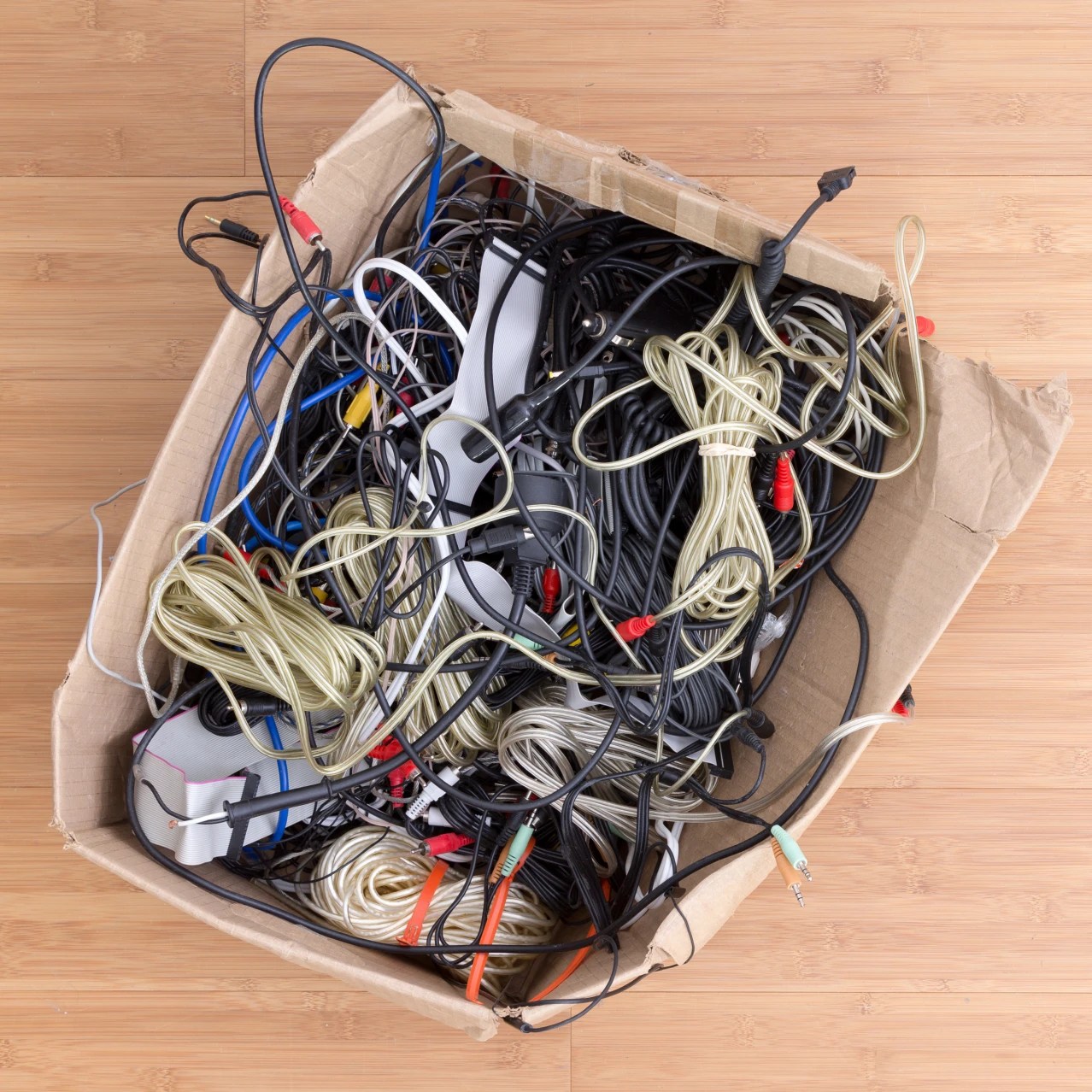 Admit It You Have a Box of Cords You’ll Never, Ever Use Again WSJ