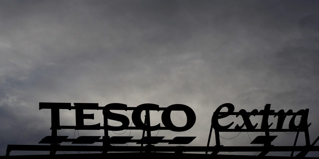 Tesco Christmas Sales Fall WSJ