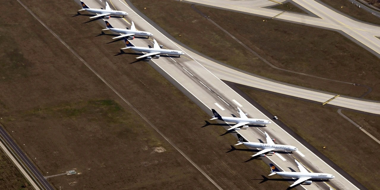 With Coronavirus Shutdowns, Airlines Learn to Manage Without Flying