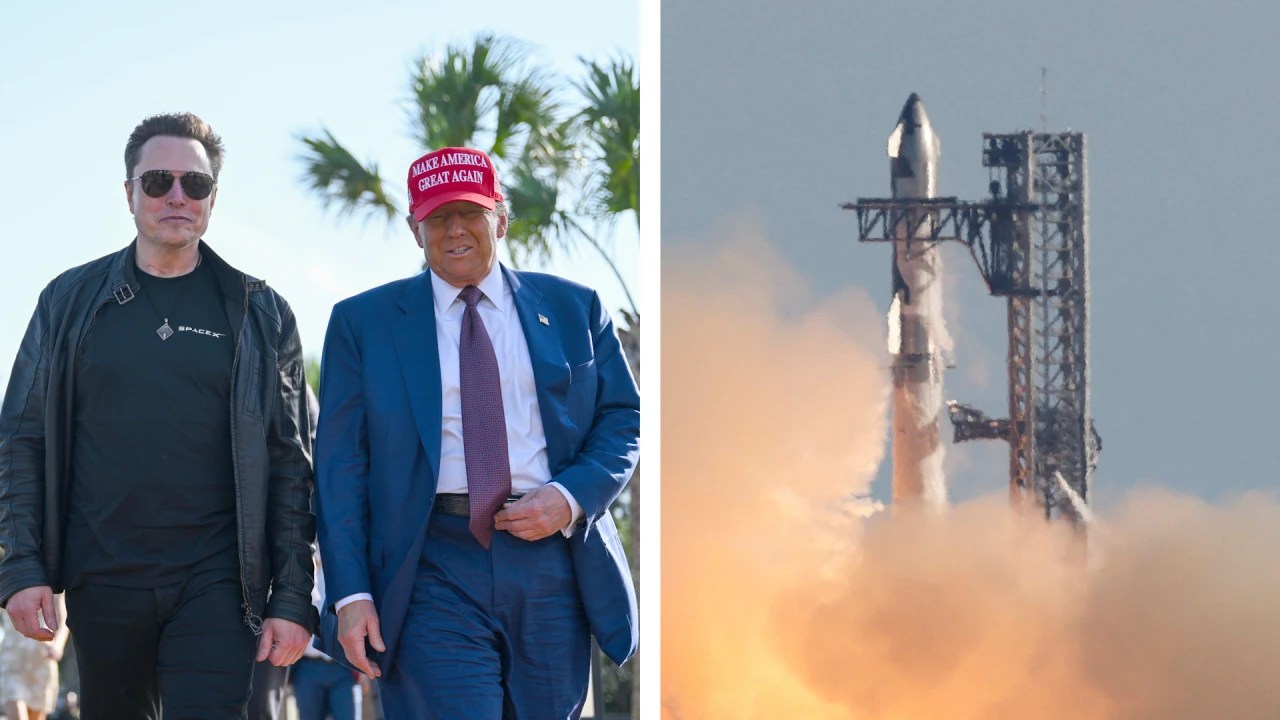 Watch Donald Trump Joins Elon Musk for SpaceX’s Starship Launch