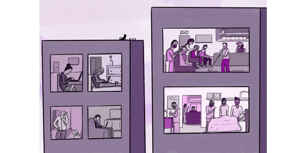 Under 25 and Working? Social Distancing Might Not Be Possible WSJ