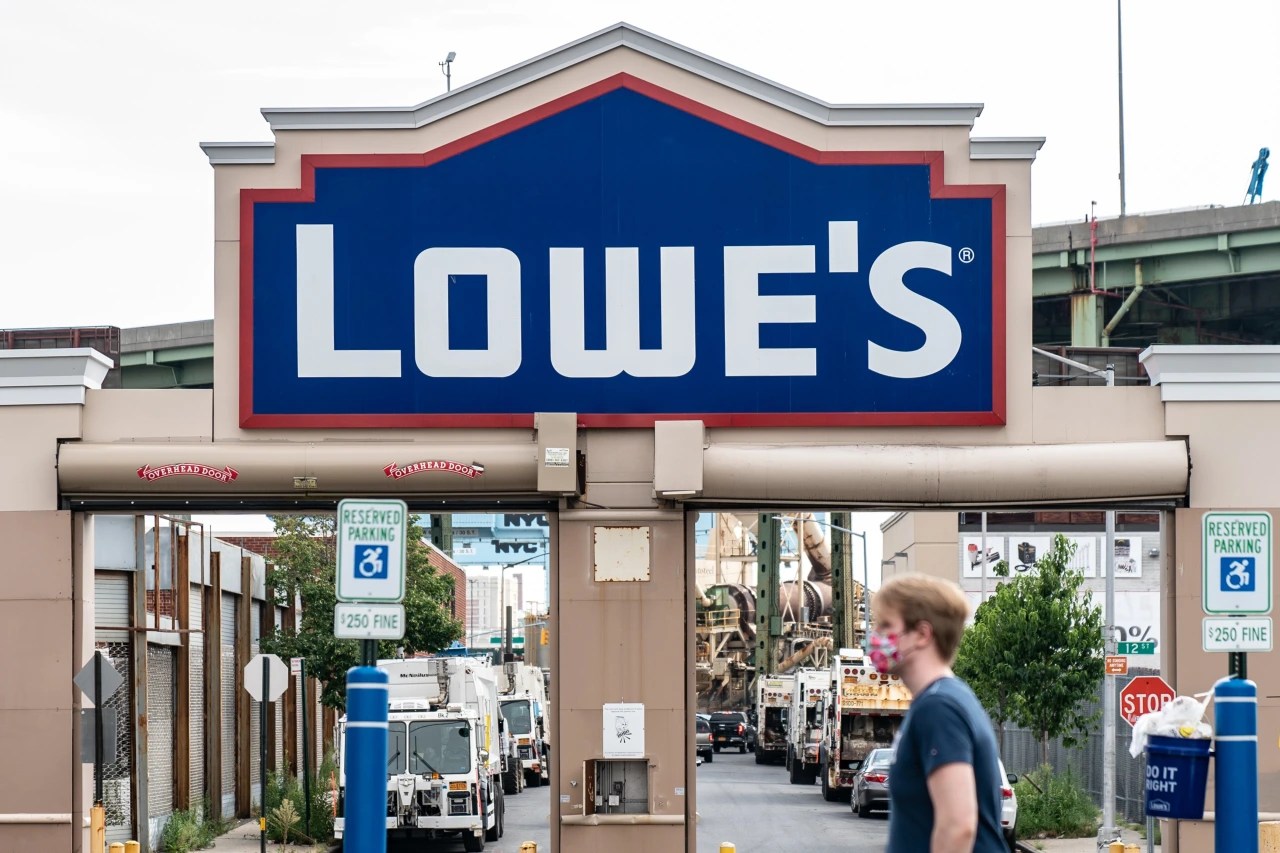 Lowe's Open New Year's Day Anchors and Orchids