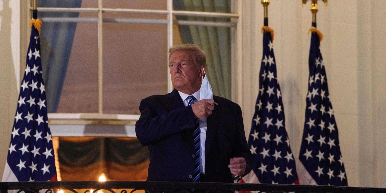 Trump Leaves Hospital Monday Evening, as White House Cases Mount WSJ