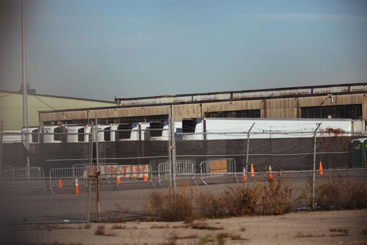 NYC Dead Stay in Freezer Trucks Set Up During Spring Covid19 Surge