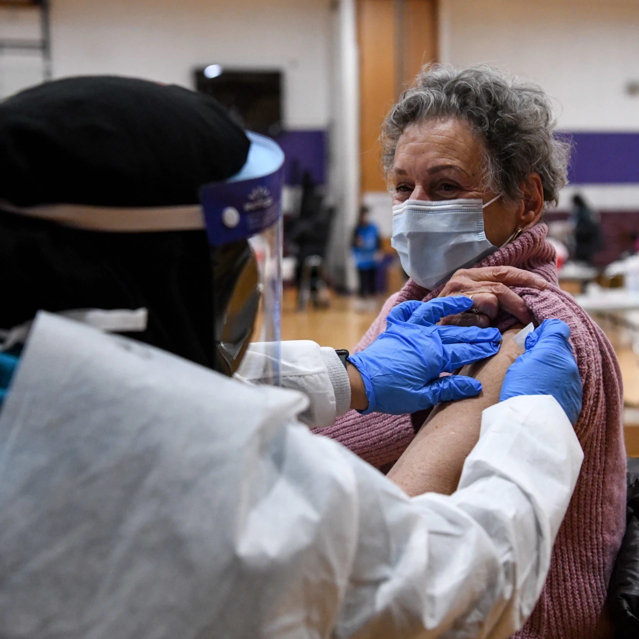New York Begins Covid19 Vaccinations of People Age 75 and Older WSJ