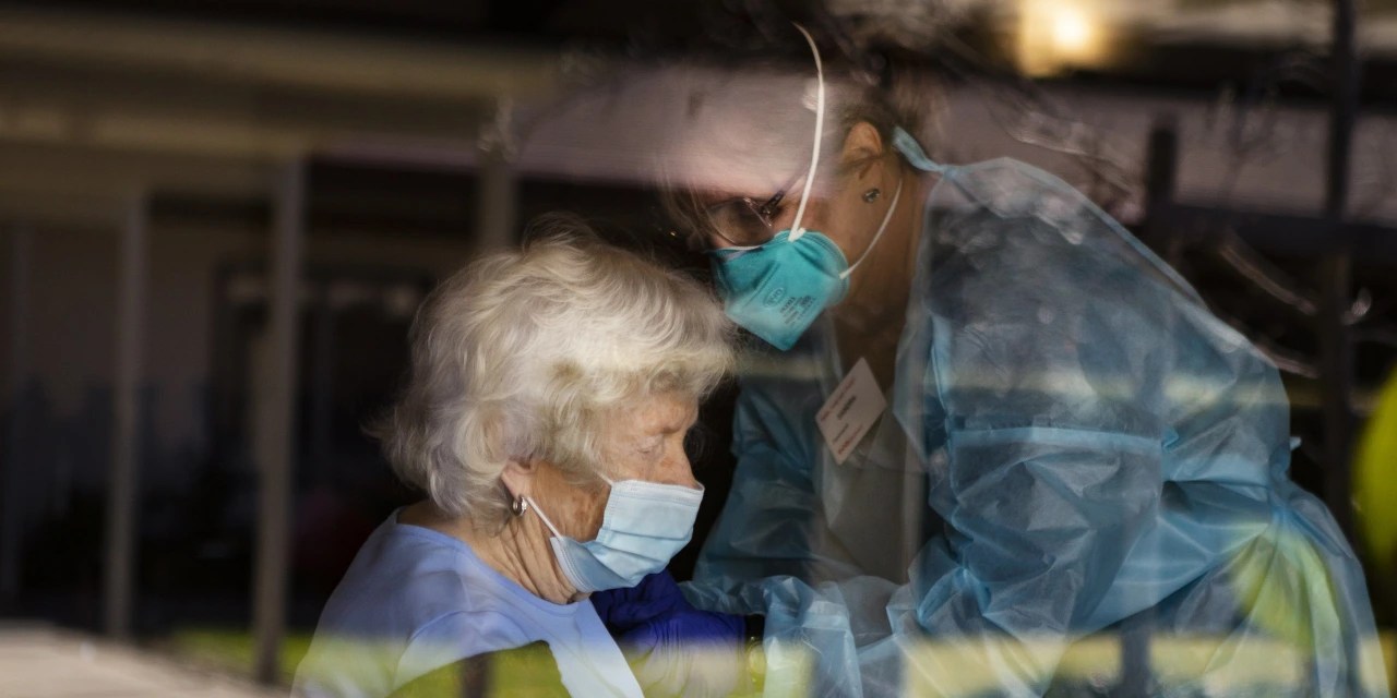 Covid19 Vaccines Mean an End to Isolation at a Retirement Home WSJ