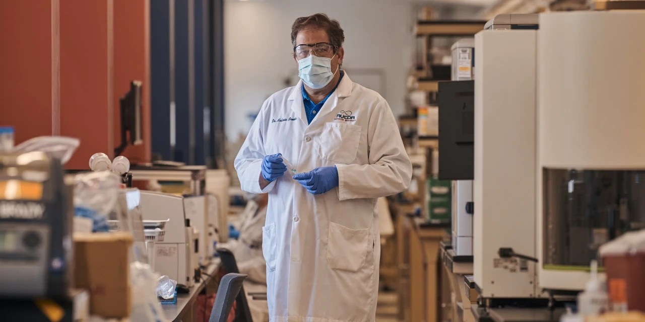 Rutgers Professor Created Saliva Test for Covid19 WSJ