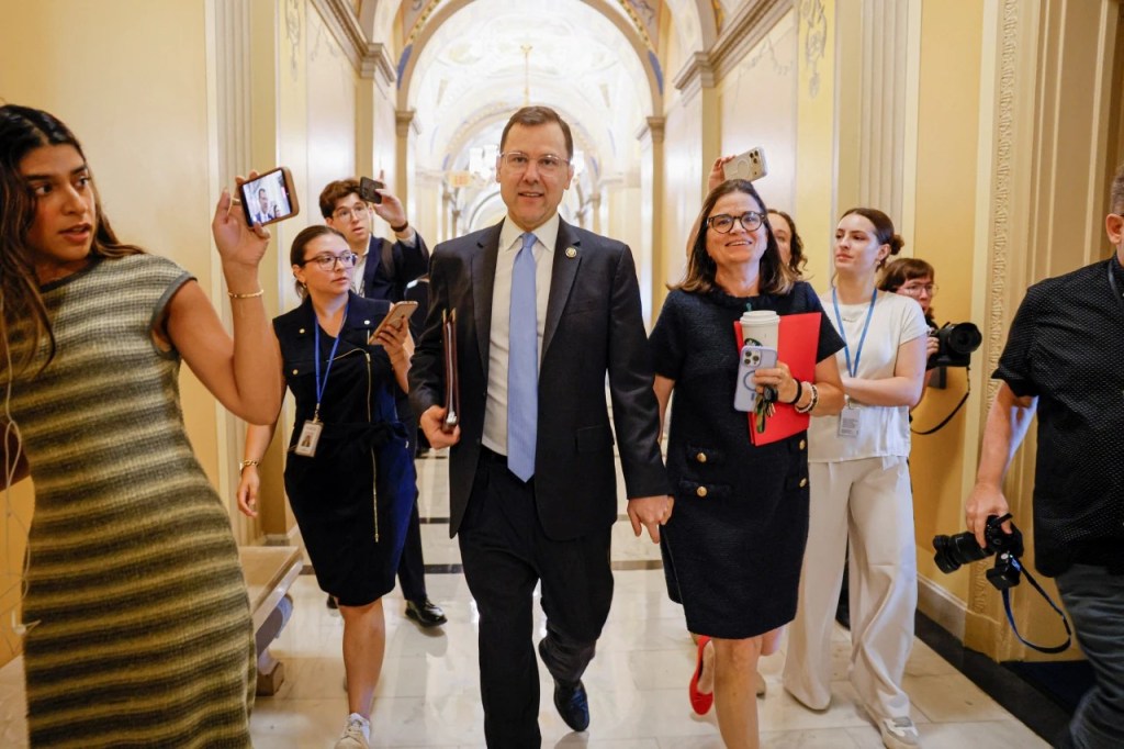 A congressman who was absent from the Capitol for nearly four months disclosed that he had been diagnosed with depression in a floor speech on his first day back at work