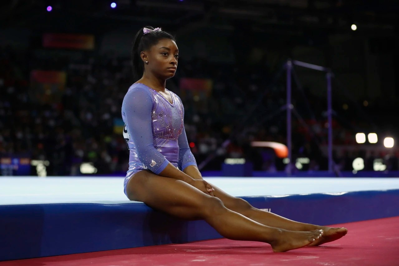Simone Biles Wows On Vault While Surging To The Lead At The, 58 OFF
