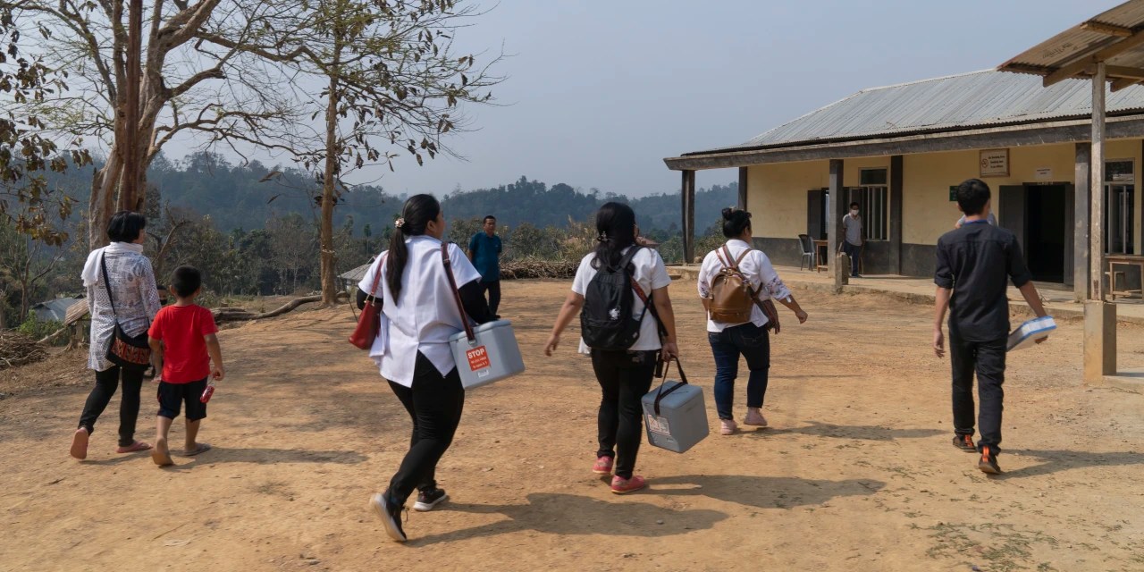 A Covid19 Vaccine’s 1,500Mile Journey Through India WSJ