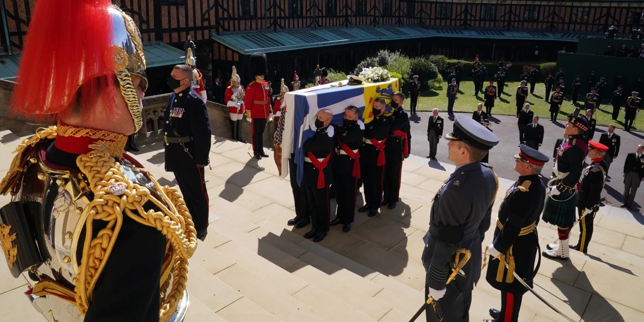 Prince Philip Laid to Rest in Royal Funeral Without Precedent WSJ