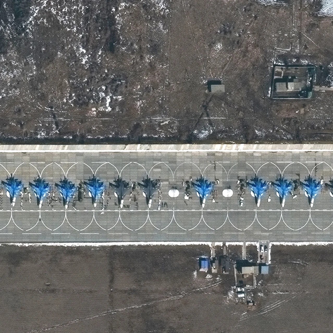 Satellite Images Show Russia’s Expanding Ukraine Buildup WSJ