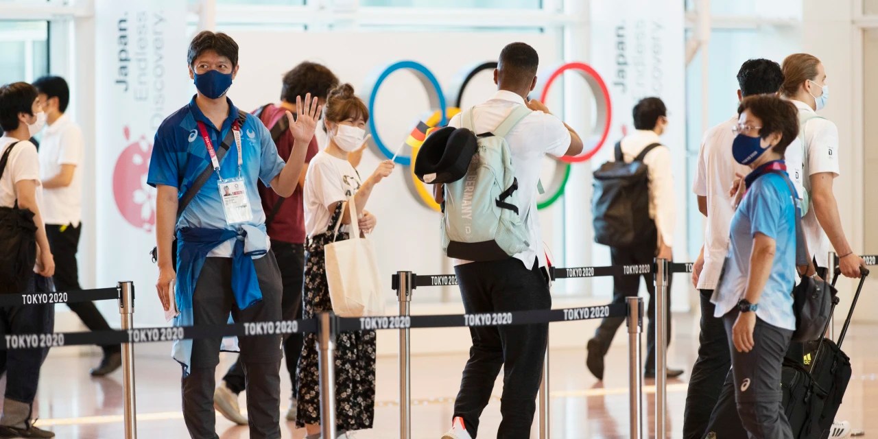 Days Before the Olympics, More Athletes Test Positive for Covid19 WSJ