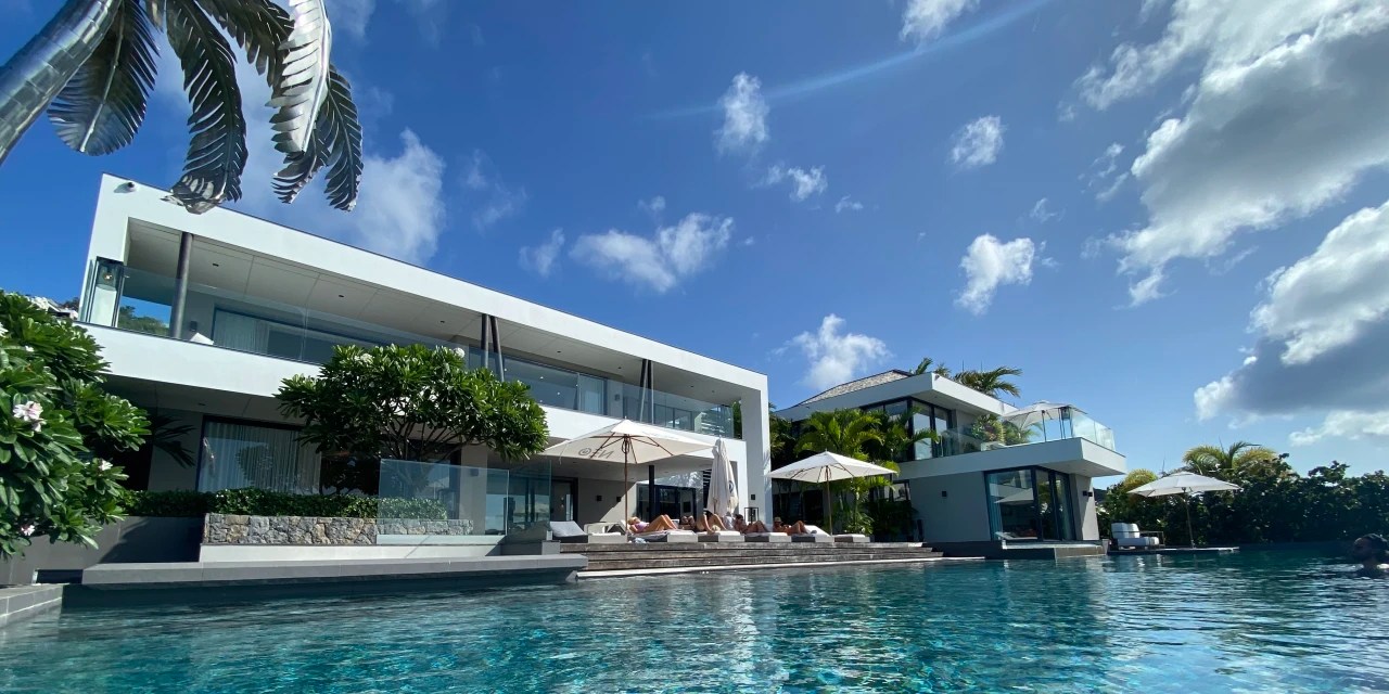 One of the Biggest Homes on St. Barts Lists for 80 Million WSJ