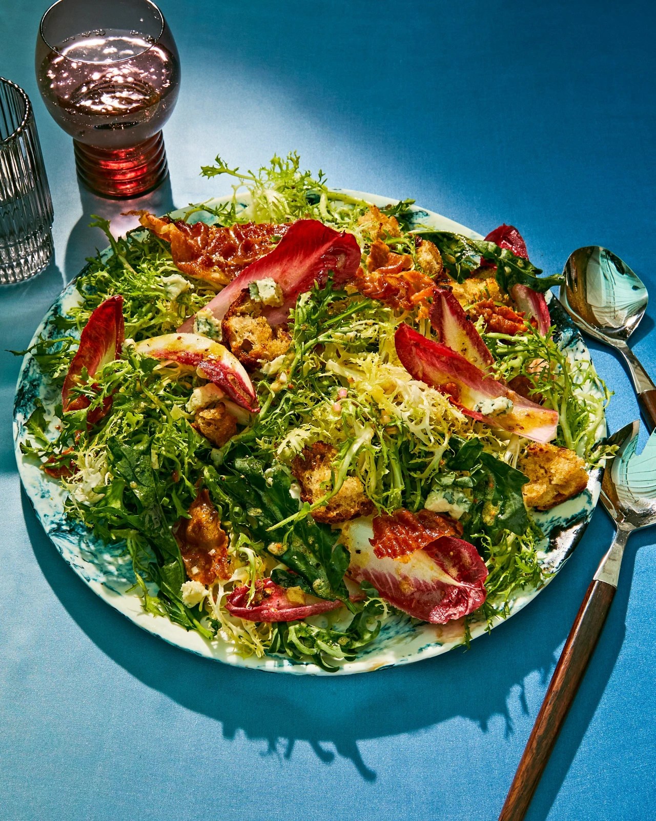 EarlyFall Salad With Prosciutto, Stilton and Warm Croutons WSJ Recipes