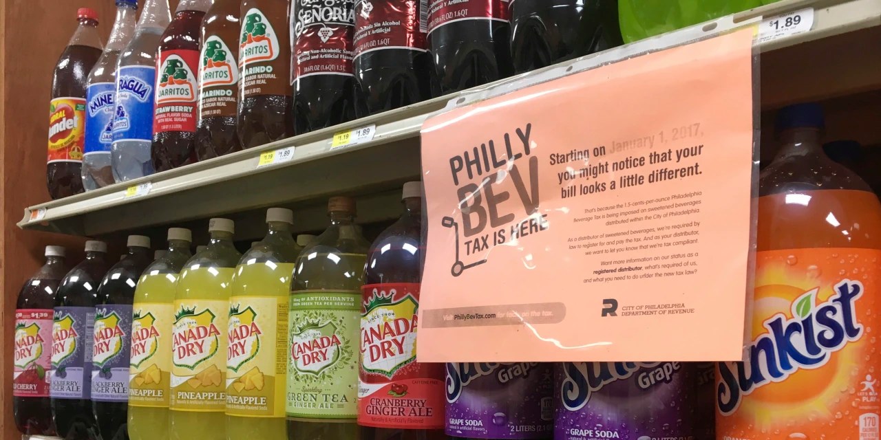 Soda; Tax Sugar in All Food Products WSJ