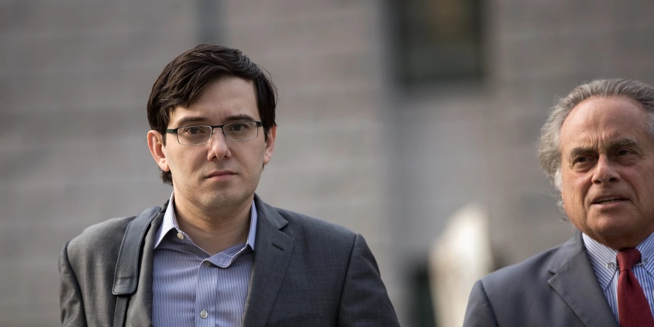 ‘Pharma Bro’ Martin Shkreli Banned for Life From Drug Industry, Ordered