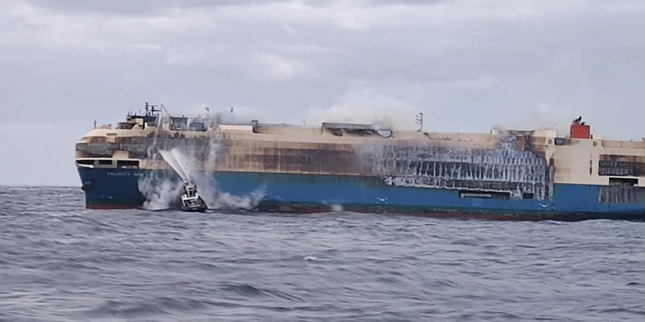 Cargo Ship Carrying Thousands of Luxury Cars Sinks in the Atlantic WSJ