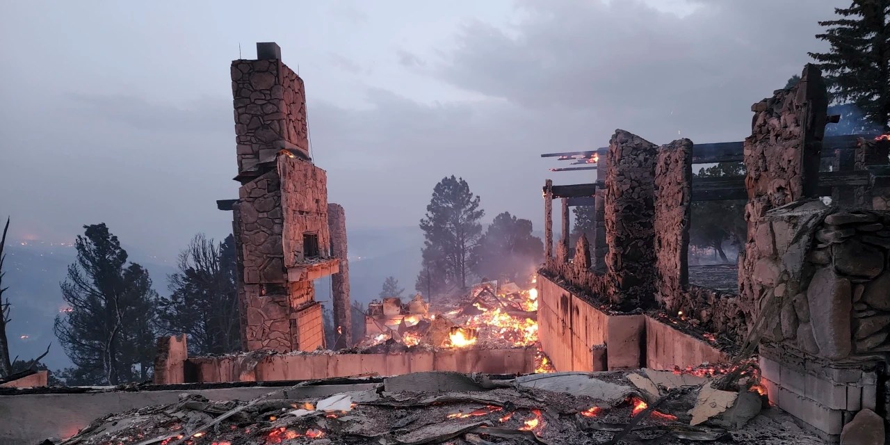 New Mexico Fire Burns More Than 150 Homes, Structures WSJ