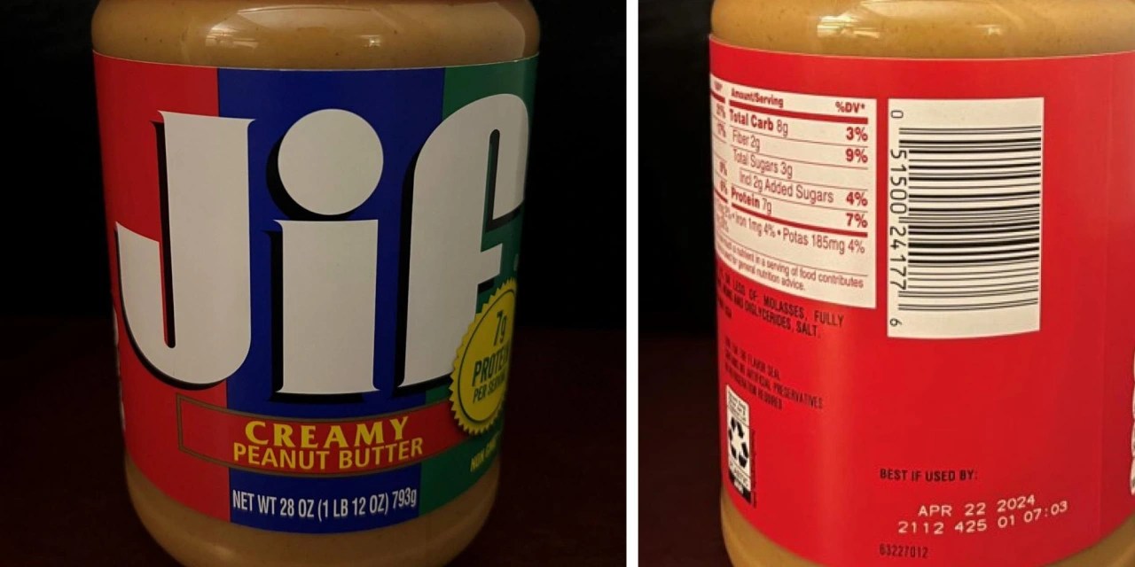 Jif Issues Peanut Butter Recall Over Possible Salmonella Contamination