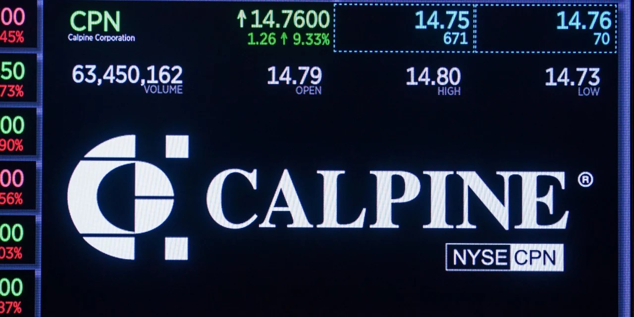 Energy Capital Partners Seeks Nearly 1.6 Billion for Calpine Secondary