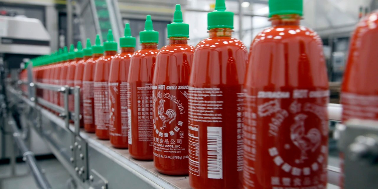Sriracha HotSauce Maker Warns of Summer Shortage WSJ