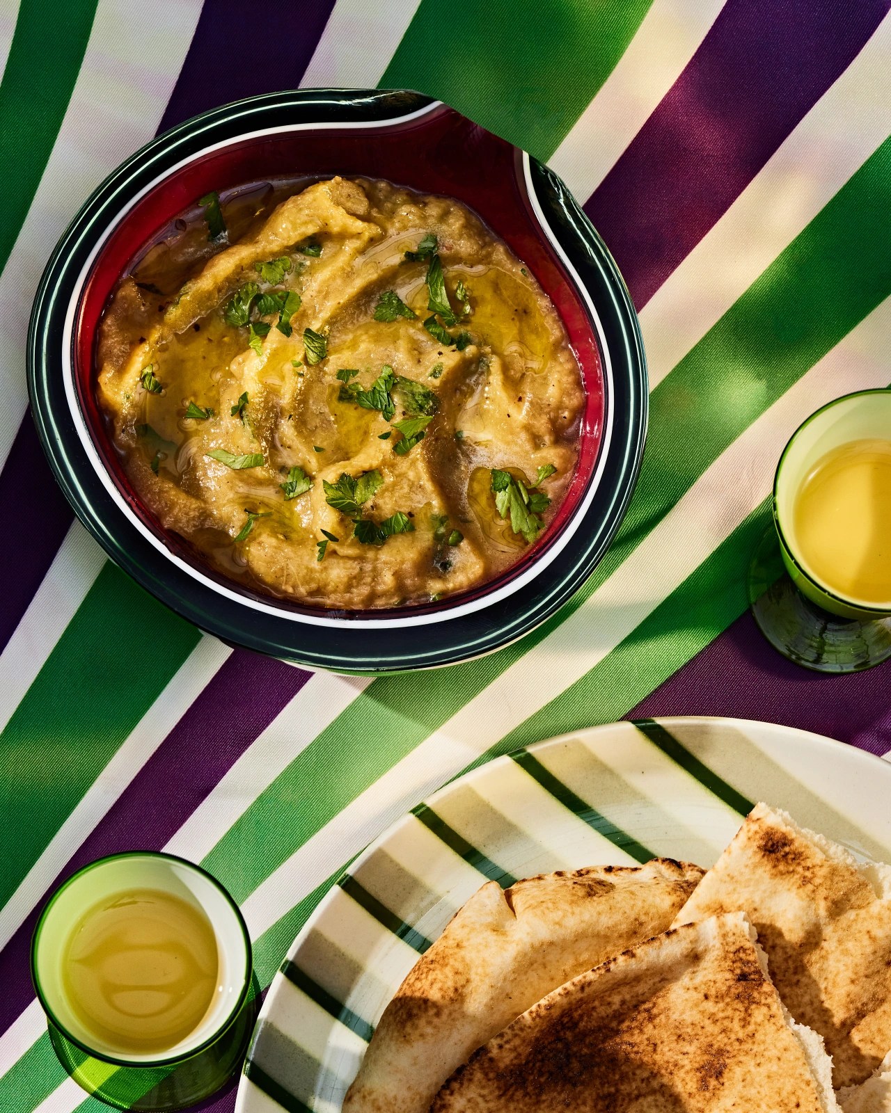 Smoky Eggplant Dip WSJ Recipes