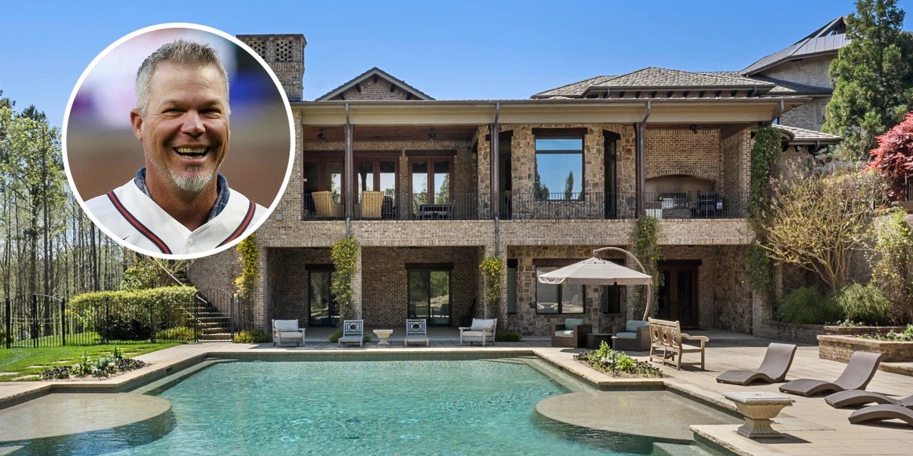 Former Atlanta Braves Player Chipper Jones Lists Home for 15