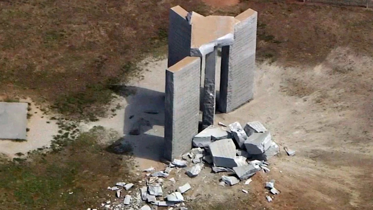 Watch Mysterious Guidestones’ Monument Damaged in Explosion