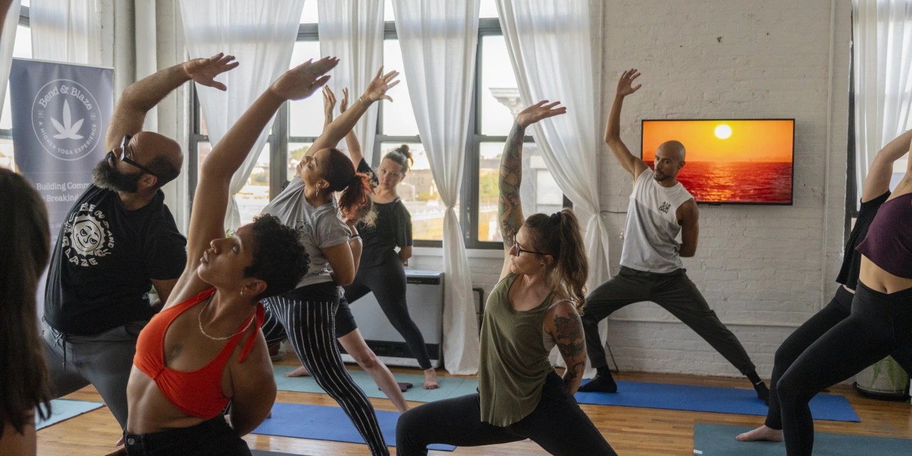High Yoga Classes Are All the Buzz WSJ