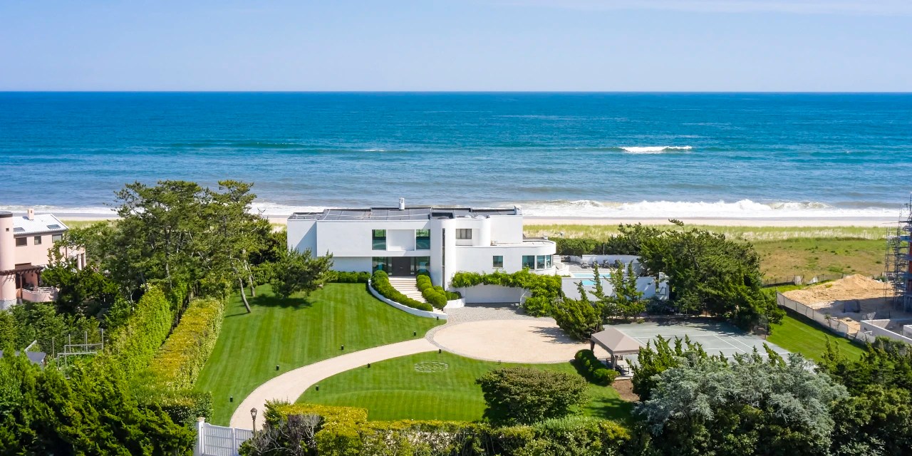 An Oceanfront Hamptons Home With Its Own Boardwalk Lists for 44.995