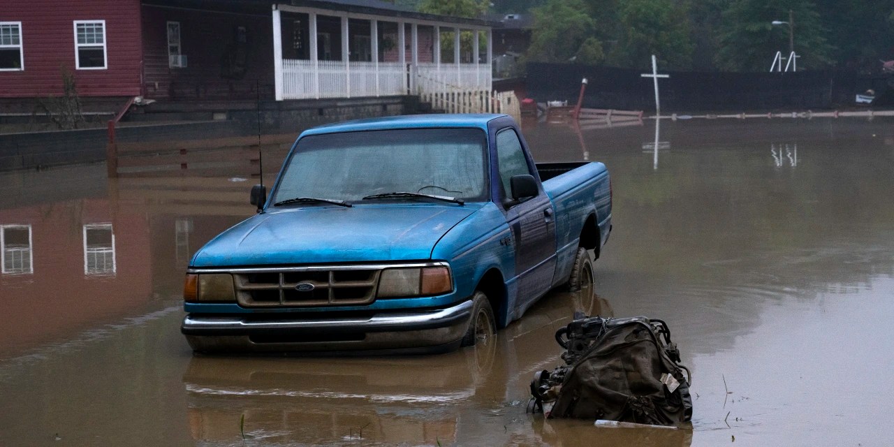 Kentucky Flooding Death Toll Climbs to 25 WSJ