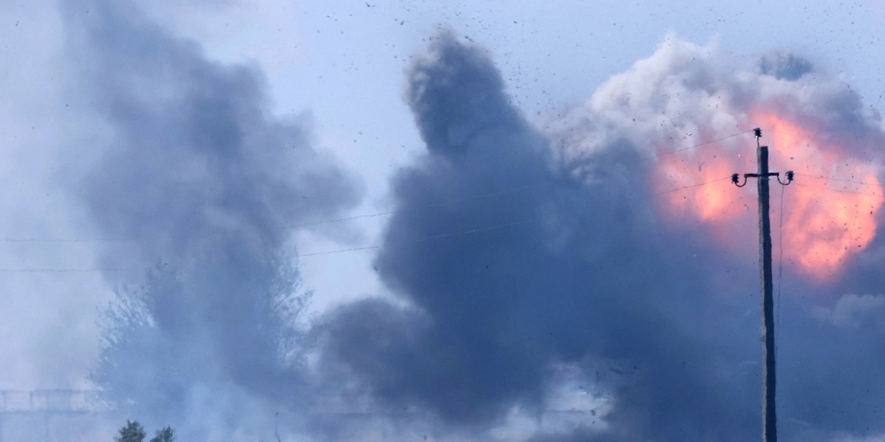 Explosions Hit Russian Ammunition Depot in Crimea WSJ