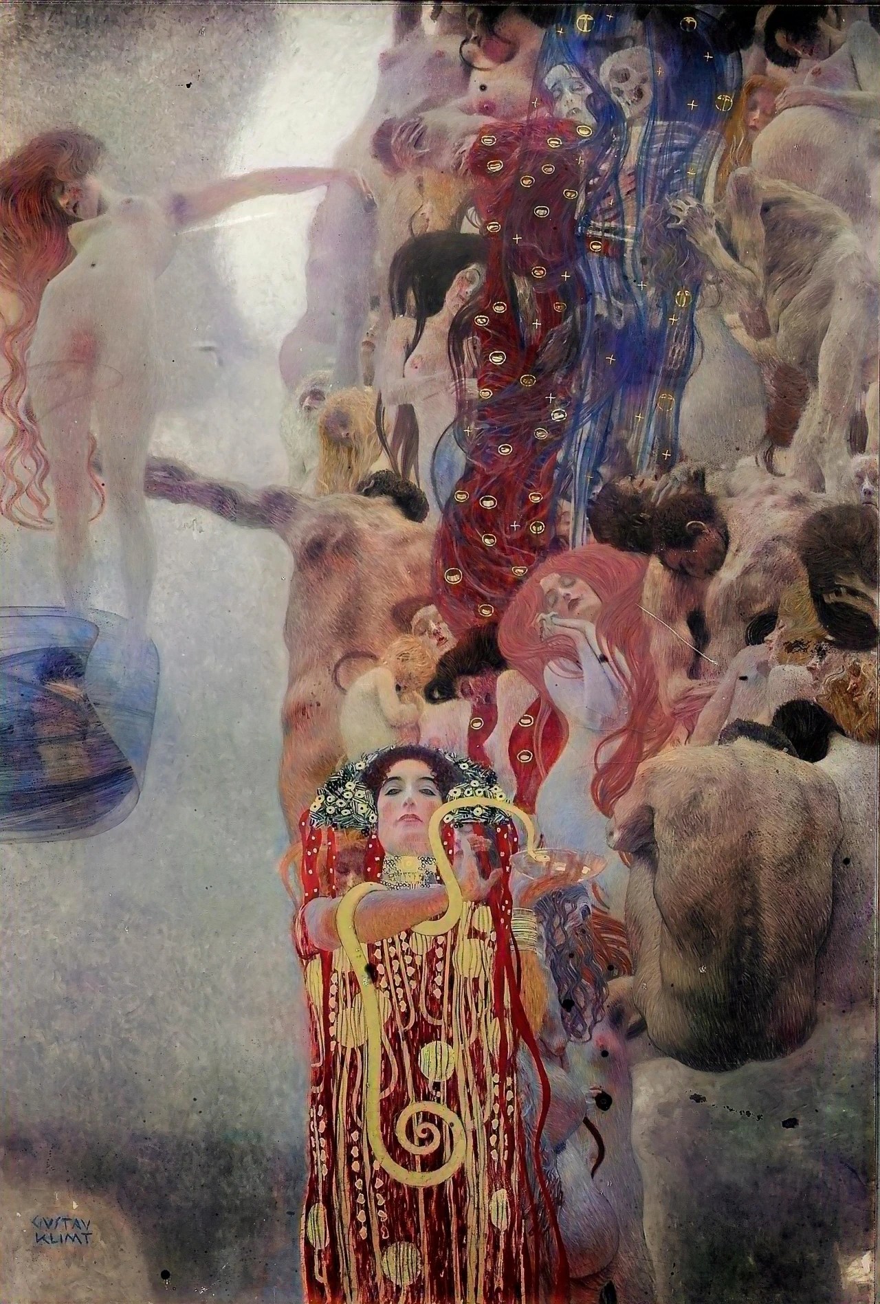 AI Digitally Restored a Lost Trio of Gustav Klimt Paintings. Not