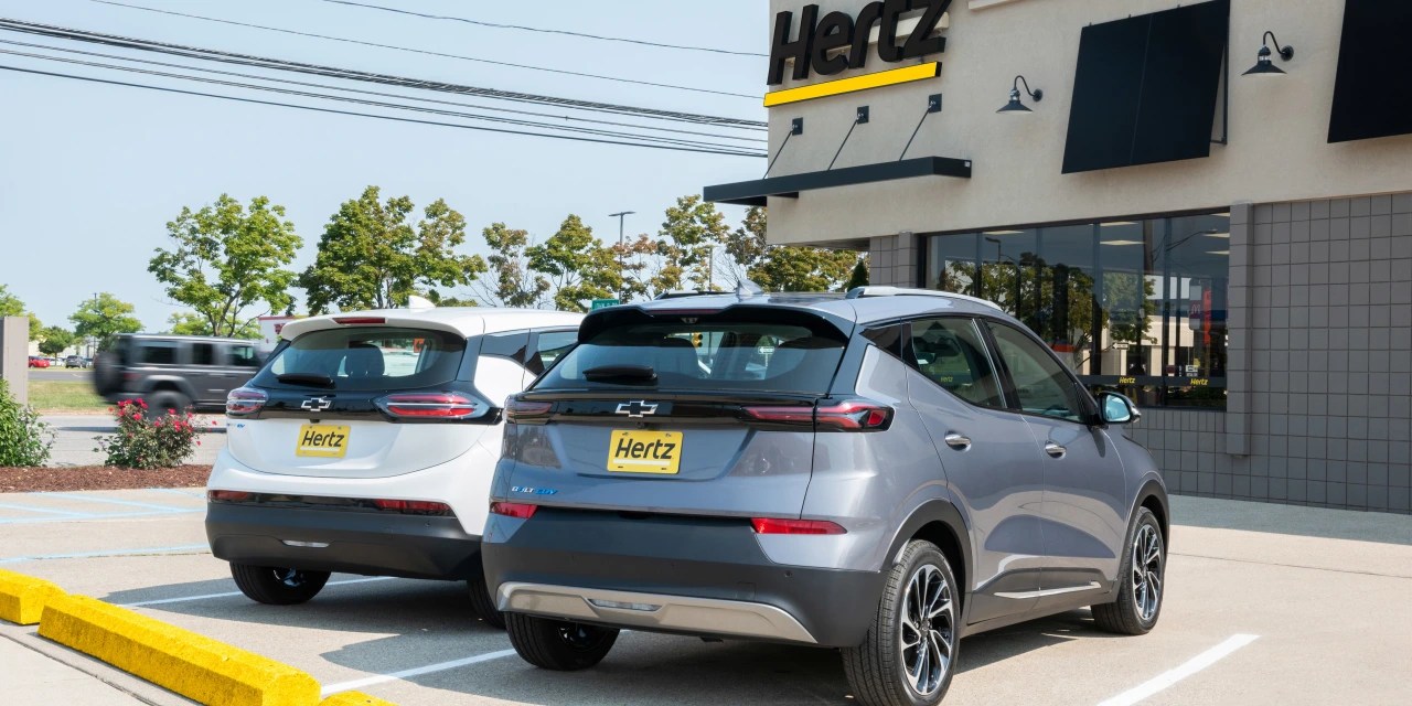 Hertz to Buy Up to 175,000 EVs From GM WSJ