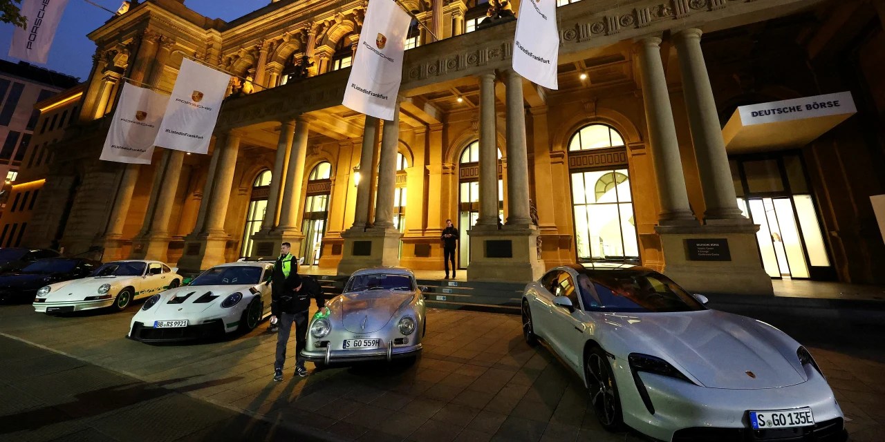 Porsche IPO Blazes Trail for Other Auto Makers WSJ