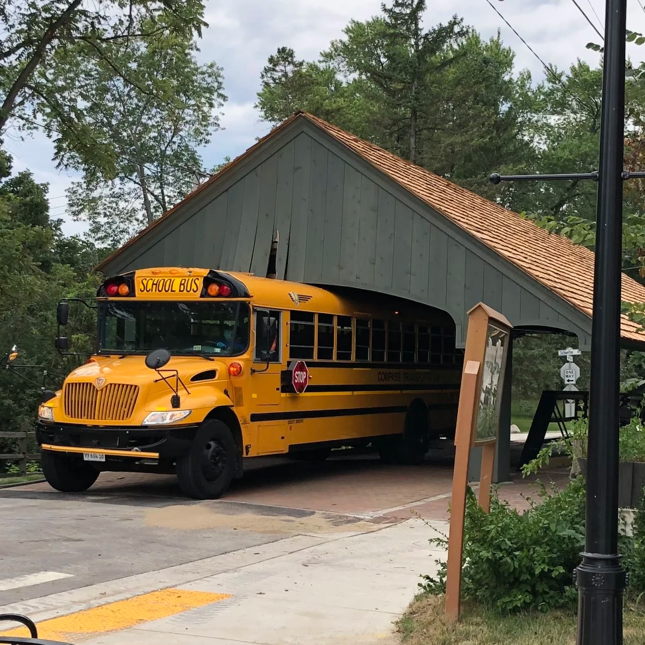 Historic Covered Bridge Eats Vehicles by the Dozens. ‘I Haven’t Seen a Truck Win Yet.’ WSJ