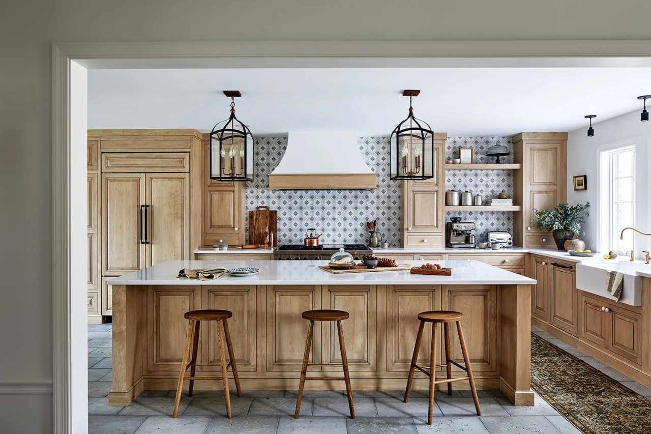 In Maryland, a White Kitchen Goes Au Naturel WSJ
