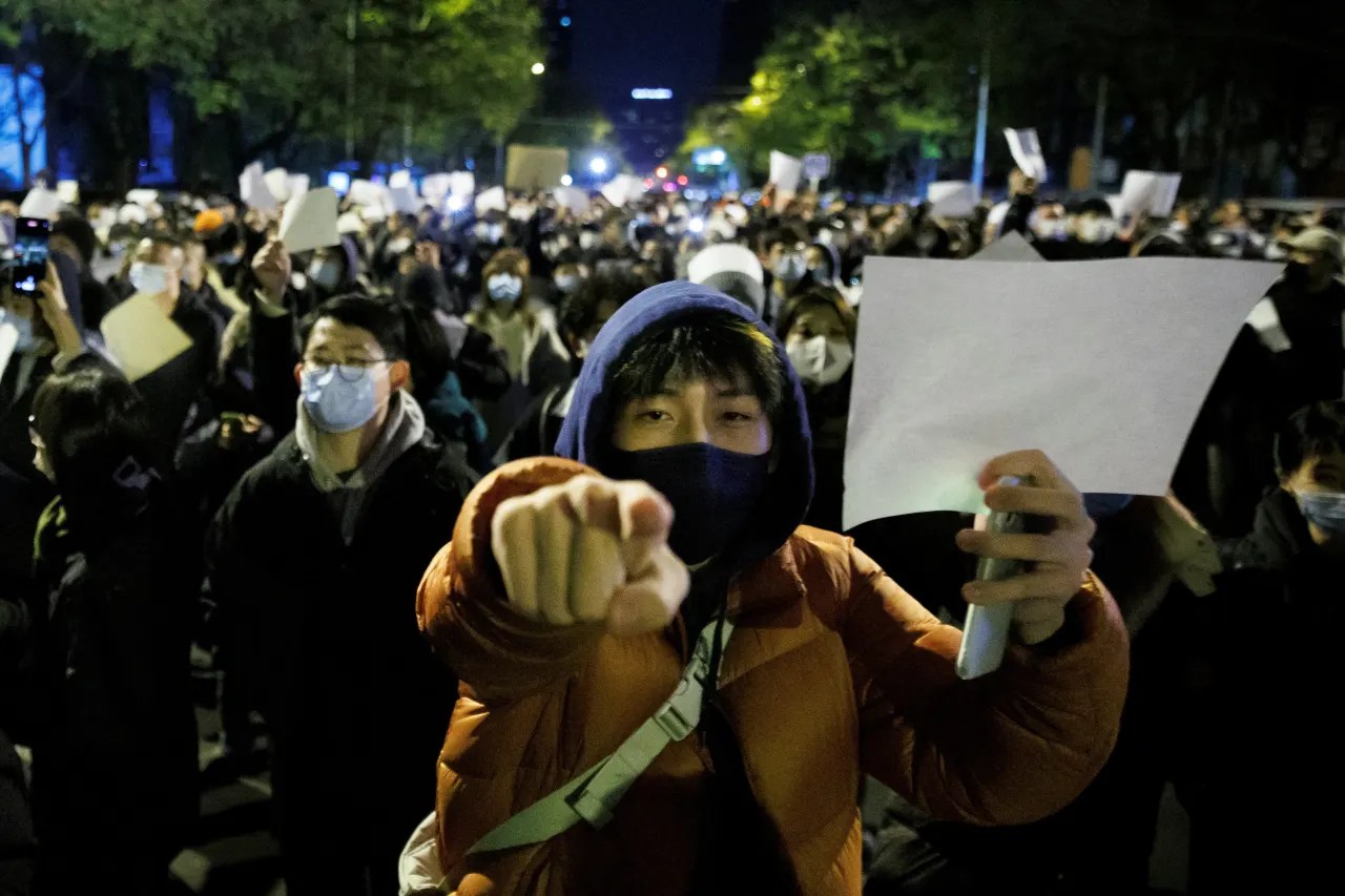China’s Young Protesters Wrestle With How Far to Push ‘We Don’t Want Covid Tests, We Want
