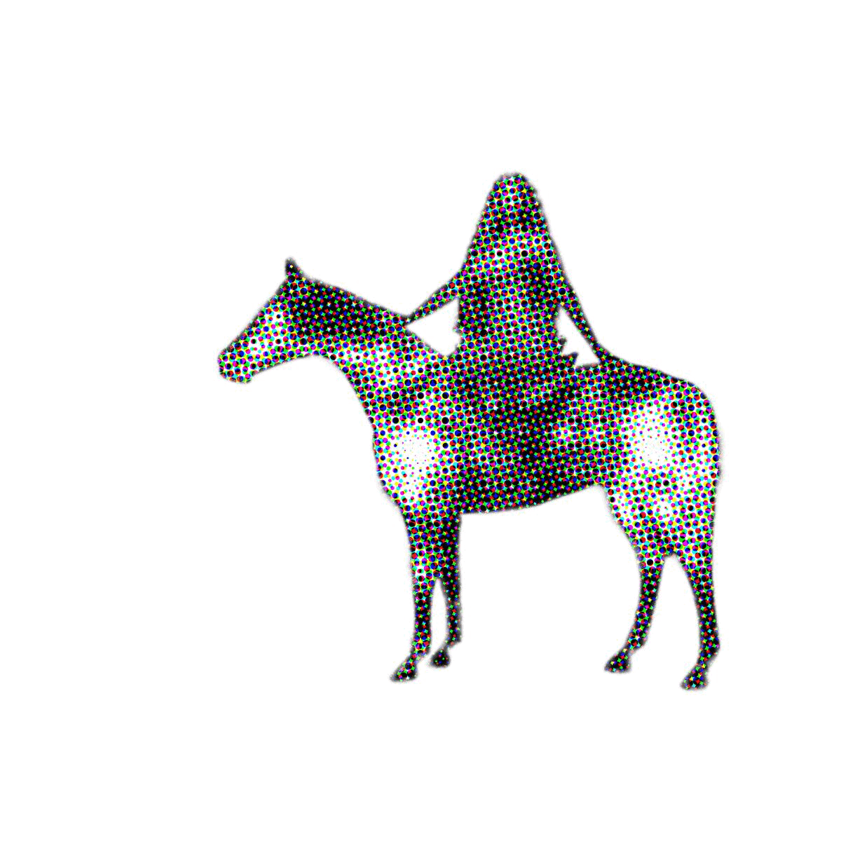 Horse Mask Strut Gif