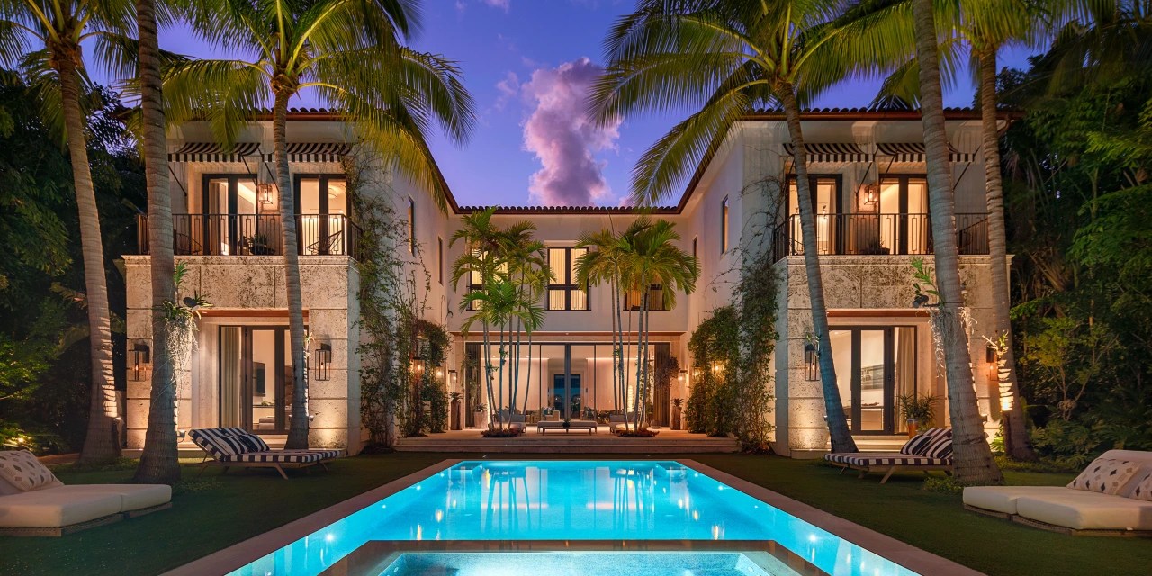 RealEstate Power Brokers List Miami Beach Home for 31.5 Million WSJ