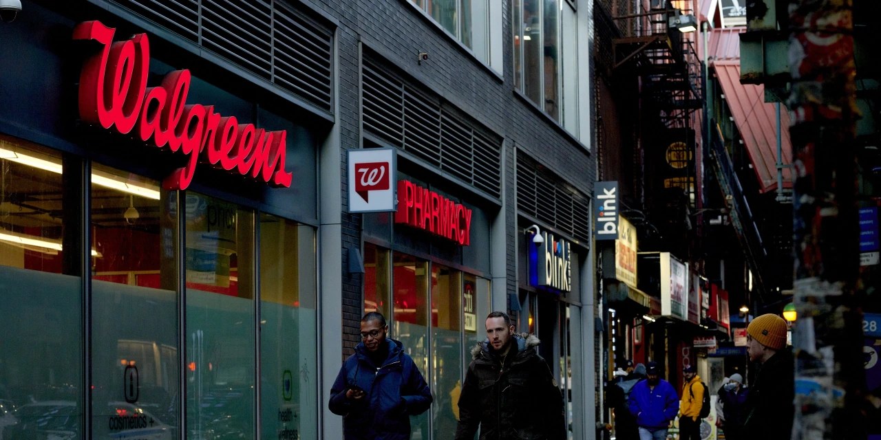 Walgreens Sales Fall as Demand for Covid Vaccines Wanes WSJ
